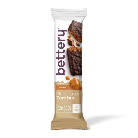 Bettery Zero Caramel Plant Protein Bar 55g