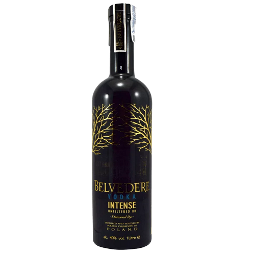 Belvedere – Belvedere Intense Unfiltered Vodka – 1L Bottle (40% AVB) – 1L – 40% AVB – Vodka – Spirits – South African Products