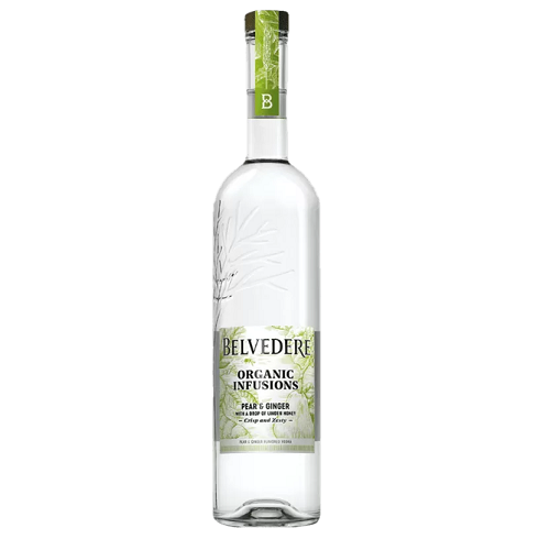 Belvedere – Belvedere Organic Infusions Pear & Ginger Vodka – 700ml Bottle (40% AVB) – 700ml – 40% AVB – Vodka – Spirits – South African Products