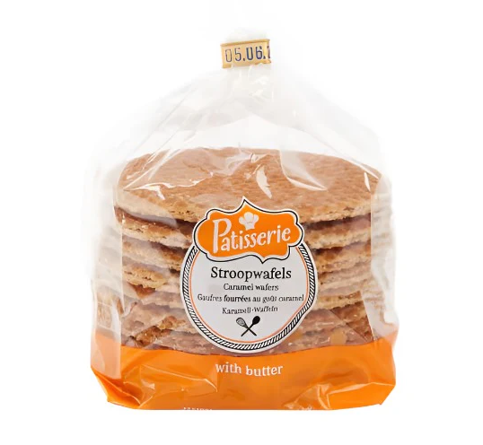 Wafers Filled with Patisserie Caramel 400g – crunchy layered biscuits with caramel filling – Rusks and Cake – South African Products