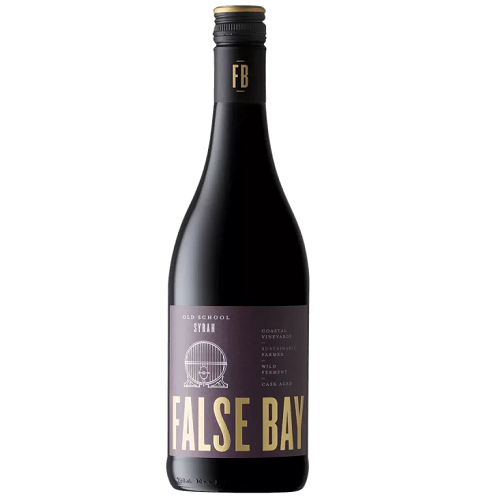 False Bay Syrah Stellenbosch – 750ml Bottle (14% ABV) | Premium South African Red Wine