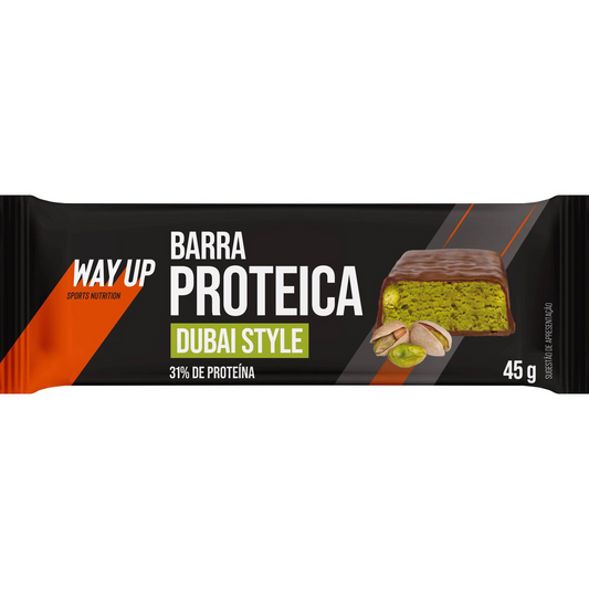 Way Up Dubai Chocolate Protein Bar 45 g high protein chocolate snack bar