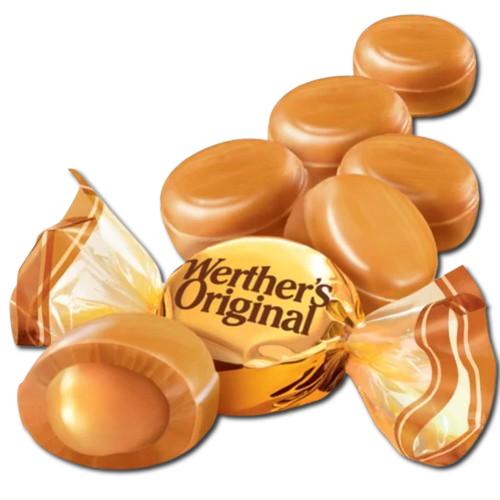 Werther’s Original Cream Candies 90 g creamy hard sweets classic caramel candy made with real cream butter traditional hard sweets festive sweet treats South African Products