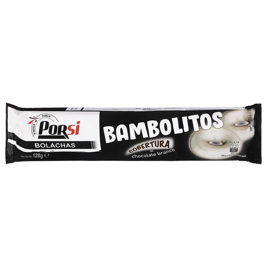 Porsi Bambolitos White Chocolate 128g