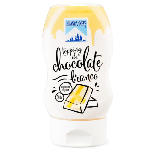 Branca de Neve White Chocolate Cake Topping 360g
