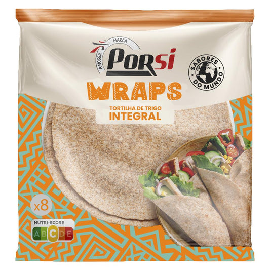 Porsi Whole Wheat Tortilla Wraps 288g