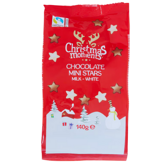 Chocolate Mini Stars 140g