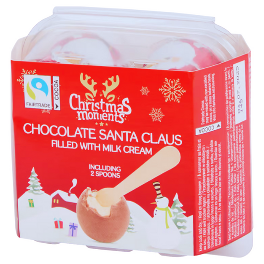 Milk Chocolate Filled Santas Eggs Box