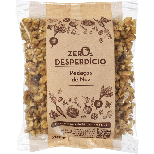 Zero Waste walnut kernel pieces 200 g natural baking and cooking nuts pantry staple