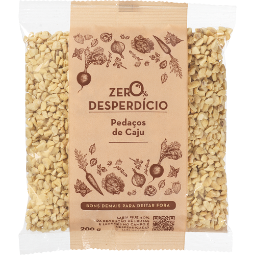 Zero waste cashew pieces 200 g creamy cashew nut pieces for cooking and baking