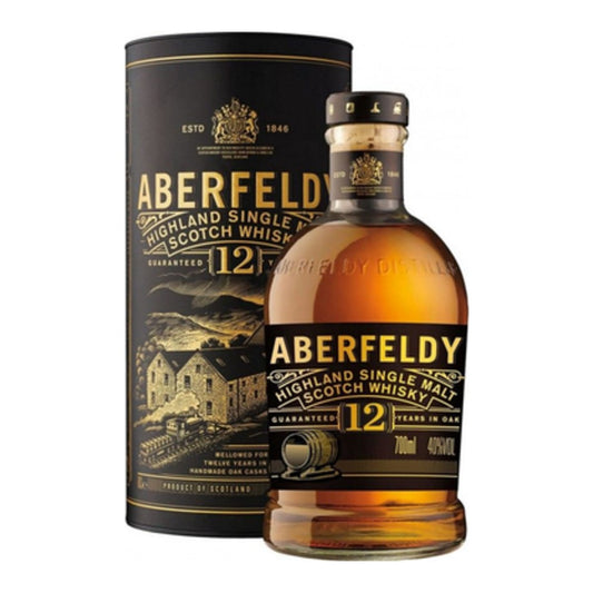 Aberfeldy 12 Year Old Single Malt Scotch Whisky 700ml 40% ABV