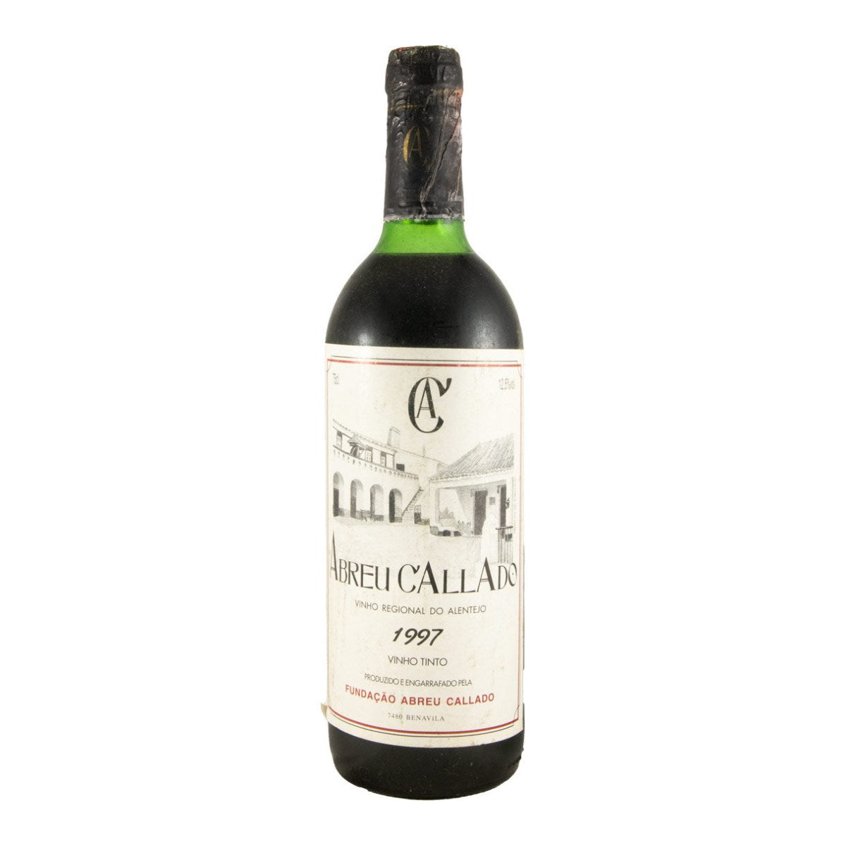 Abreu Callado Red Wine Alentejo 1997 750ml 12.5% ABV