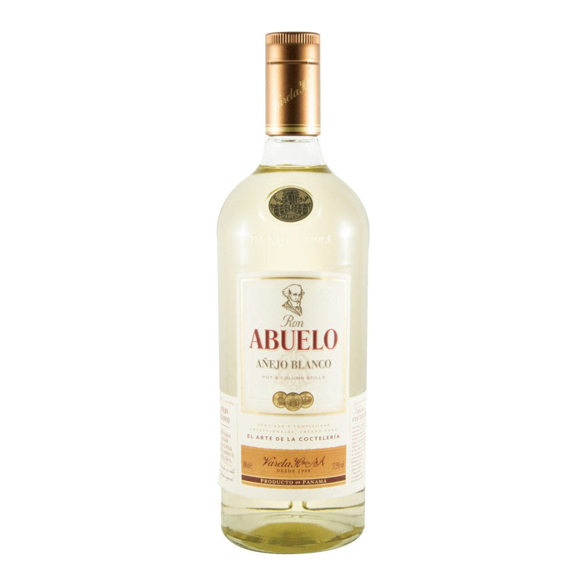 Abuelo Añejo Blanco Rum 1L 37.5% ABV