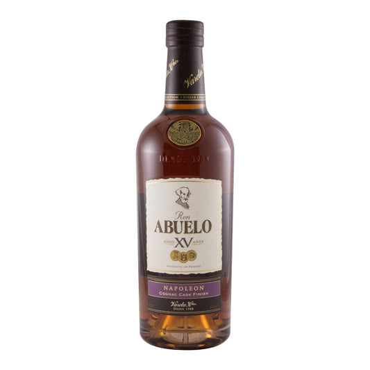 Abuelo Napoleon 15 Year Old Cognac Cask Finish Rum 700ml 40% ABV
