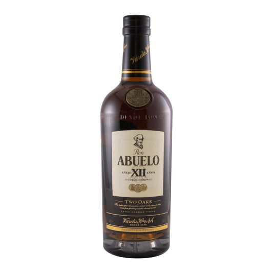 Abuelo Two Oaks 12 Year Old Rum 700ml 40% ABV