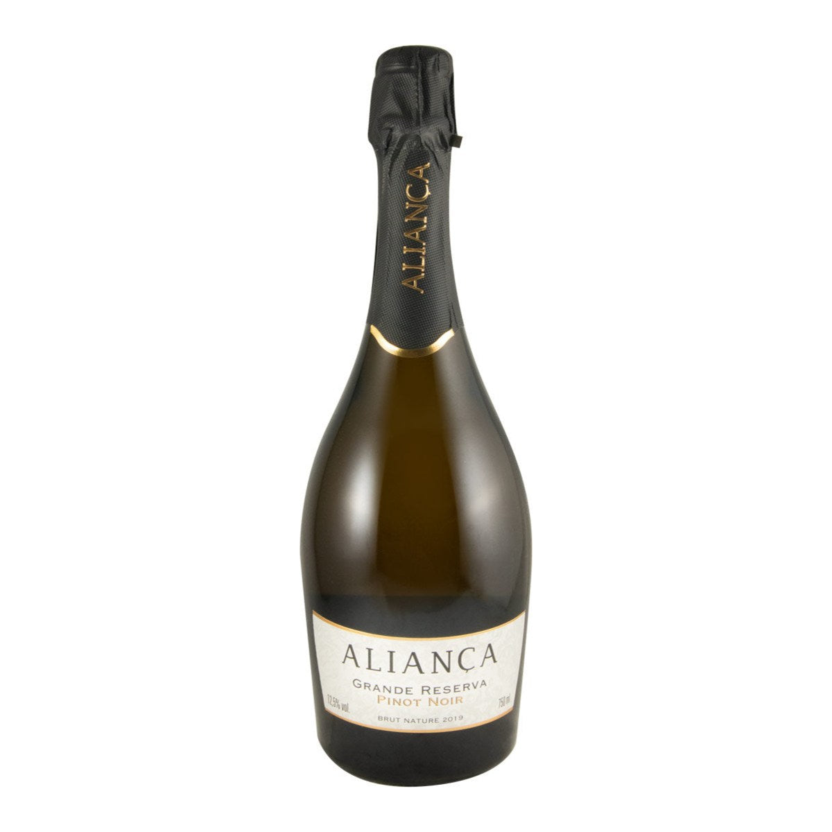 Aliança Pinot Noir Grande Reserva Brut Nature Sparkling White Wine Bairrada 2019 750ml 12.5% ABV
