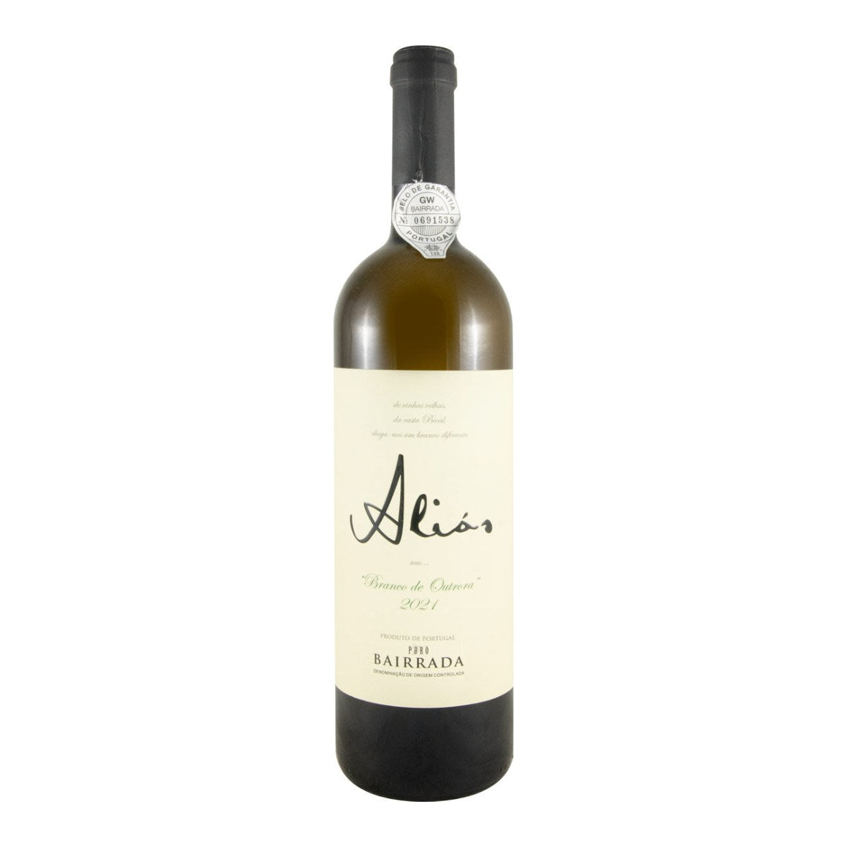 Aliás Old Vines White Wine Bairrada 2021 750ml 12% ABV