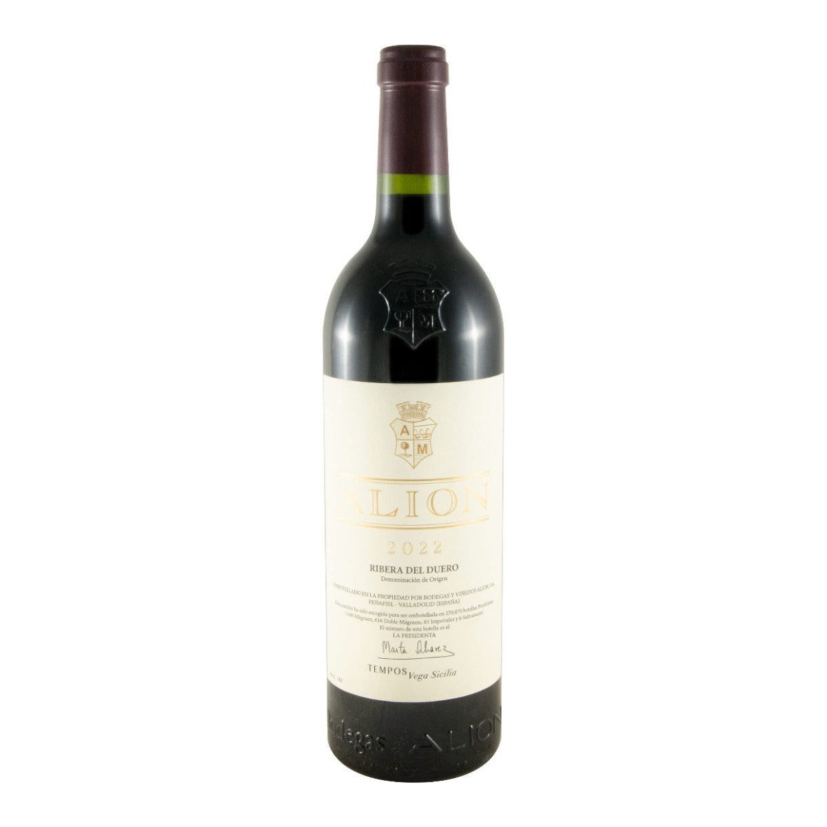 Alión Ribera del Duero Red Wine Castilla y León 2022 750ml 14.5% ABV