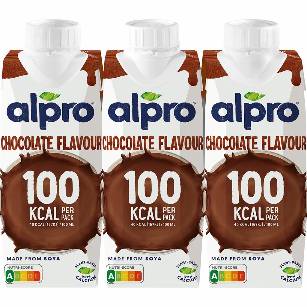 Alpro Chocolate Soya Drink Light 3 x 250ml