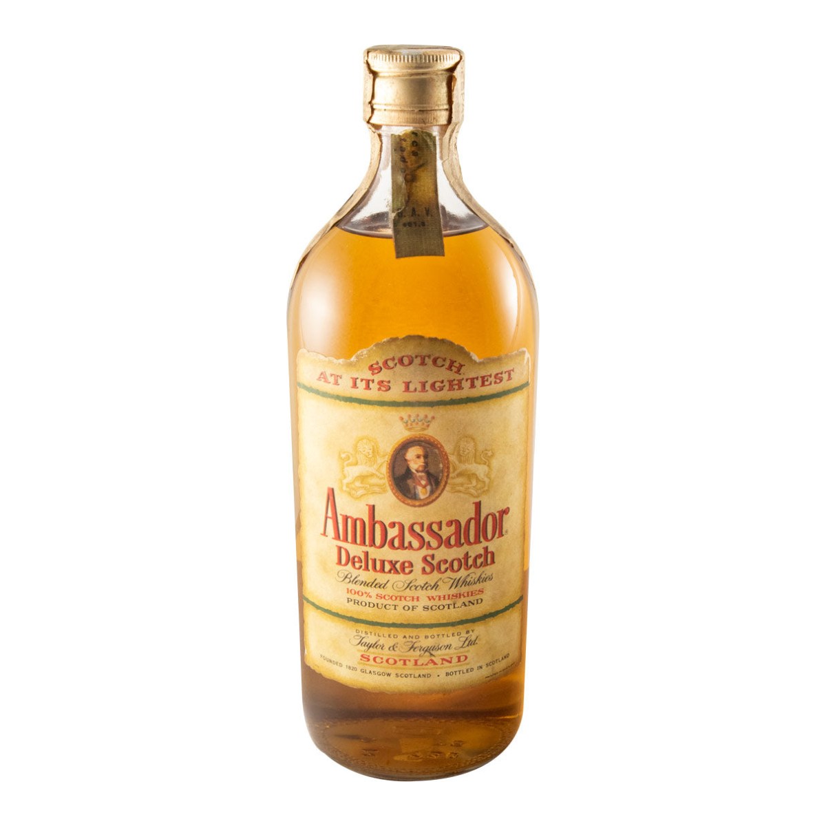 Ambassador De Luxe Round Bottle Blended Scotch Whisky 700ml