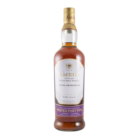 Amrut Peated Port Pipe Special Limited Edition Single Malt Whisky 700ml 60% ABV