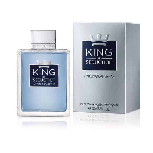 antonio banderas king of seduction eau de toilette 200ml mens fragrance perfume spray grooming personal care