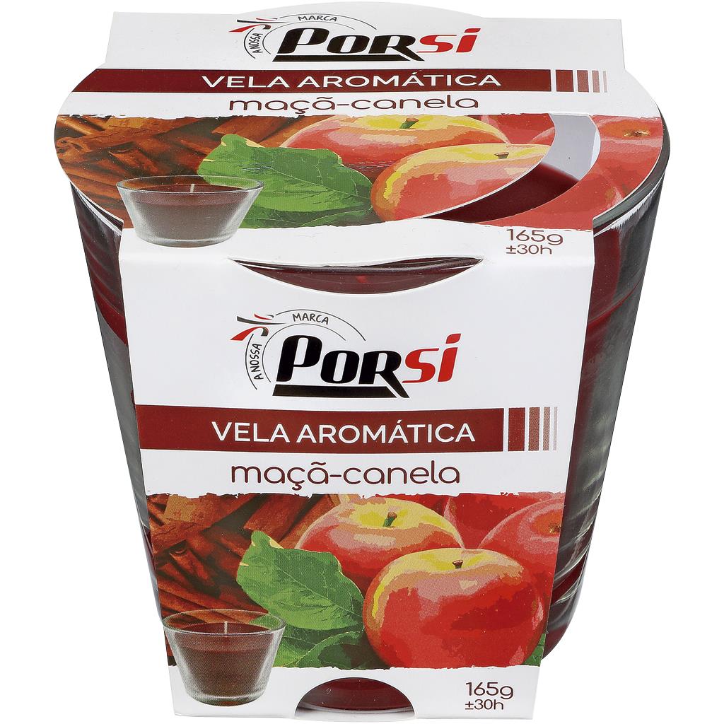 Apple and Cinnamon Scented Candle 165g