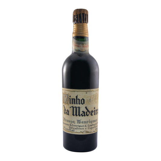 Araújo Henriques Sweet (Straw-Wrapped Neck) Madeira Wine 750ml