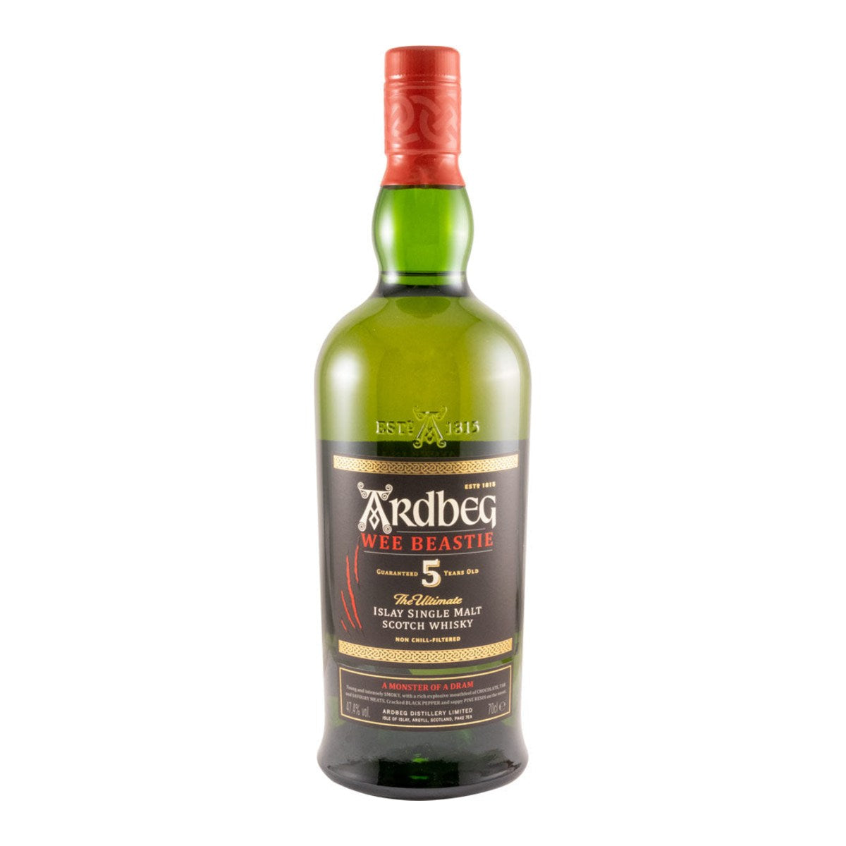 Ardbeg Wee Beastie 5 Year Old Single Malt Scotch Whisky 700ml 47.4% ABV