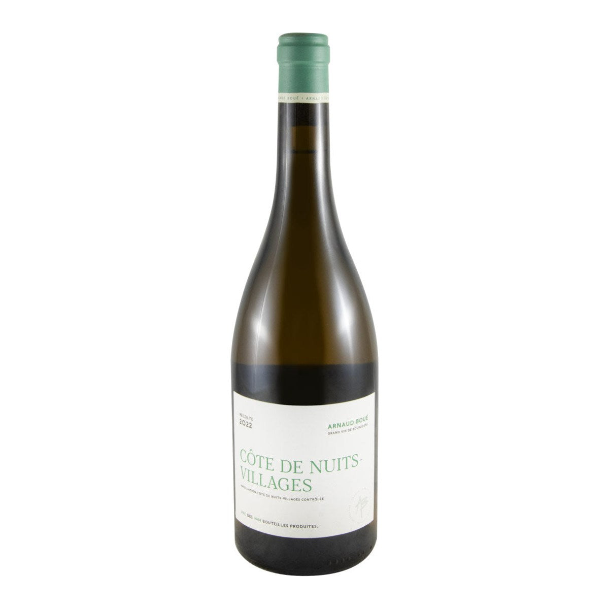 Arnaud Boué Côte de Nuits-Villages Organic White Wine Burgundy 2022 750ml 12.5% ABV