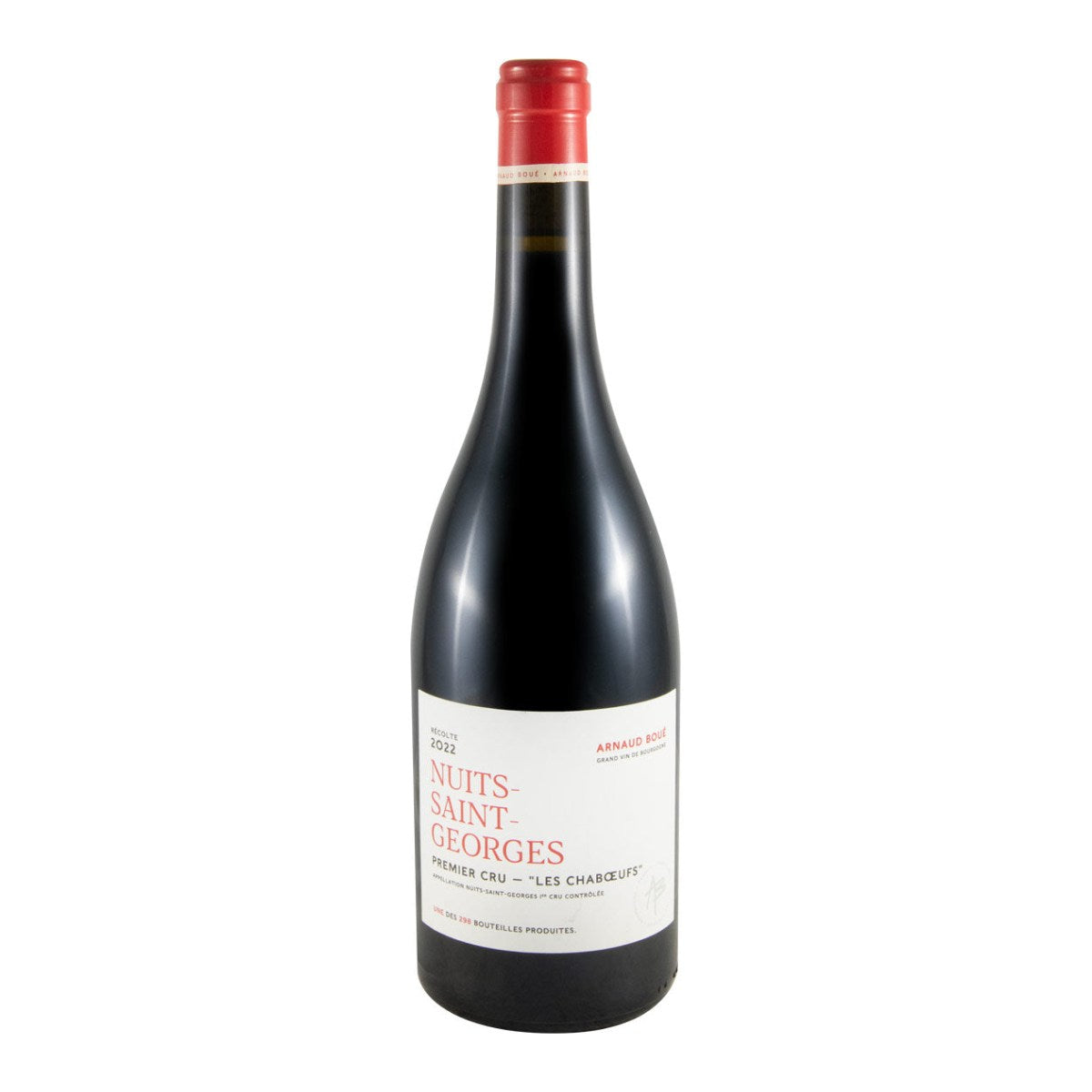 Arnaud Boué Les Chaboeufs Nuits-Saint-Georges Premier Cru Red Wine Burgundy 2022 750ml 13.5% ABV