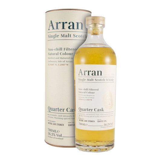 Arran Quarter Cask Single Malt Scotch Whisky 700ml 56.2% ABV
