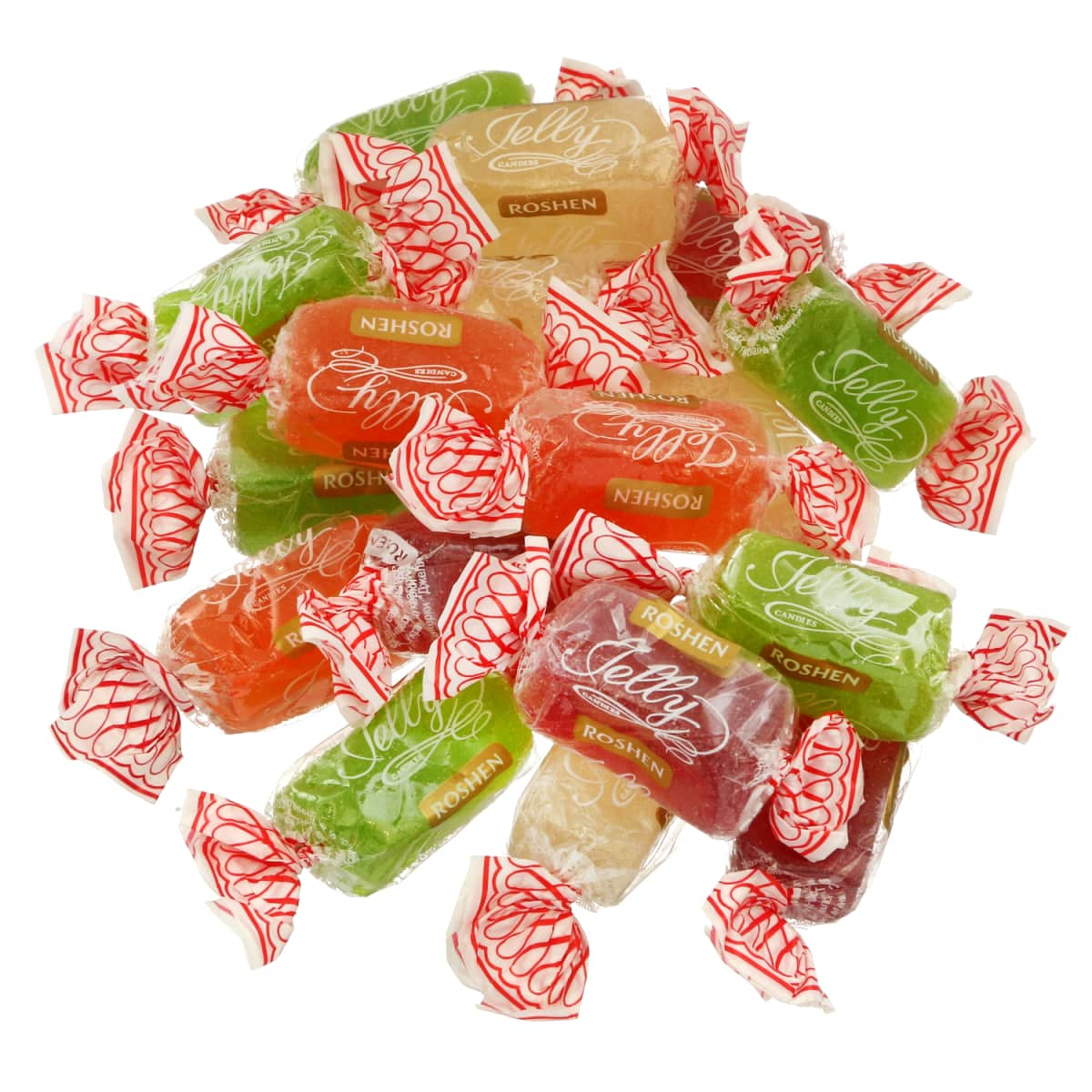 assorted wrapped jelly gummies candy by weight fruity sweets pick and mix jelly gummies by weight