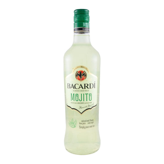 Bacardí Mojito Ready-to-Serve Cocktail 700ml 14.9% ABV