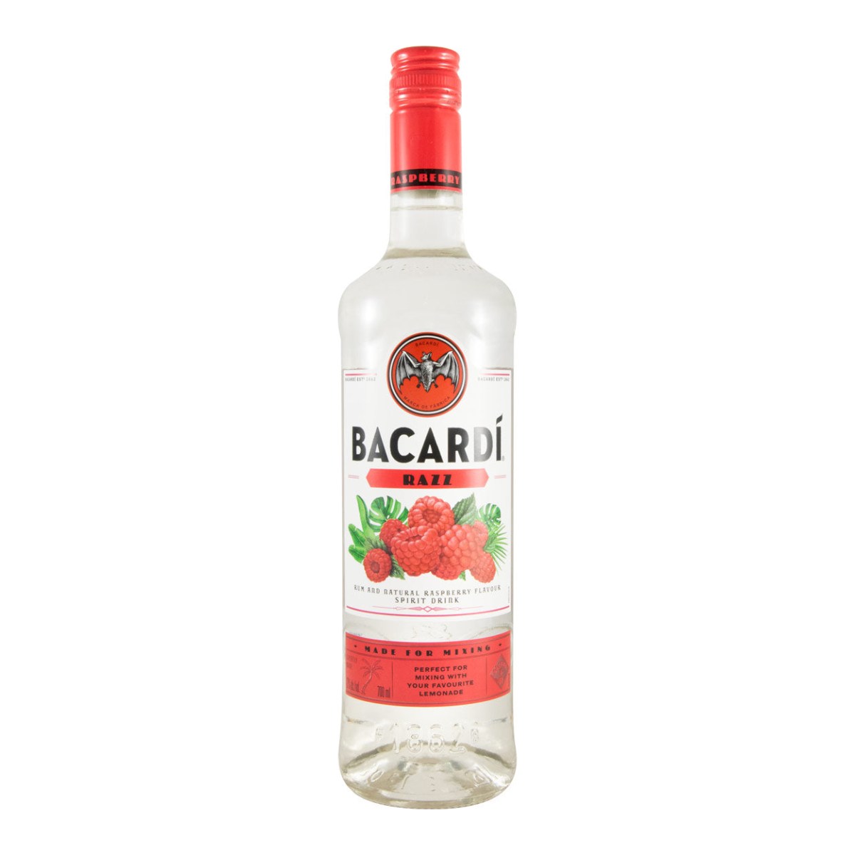 Bacardí Razz Spirit Drink 700ml 27% ABV