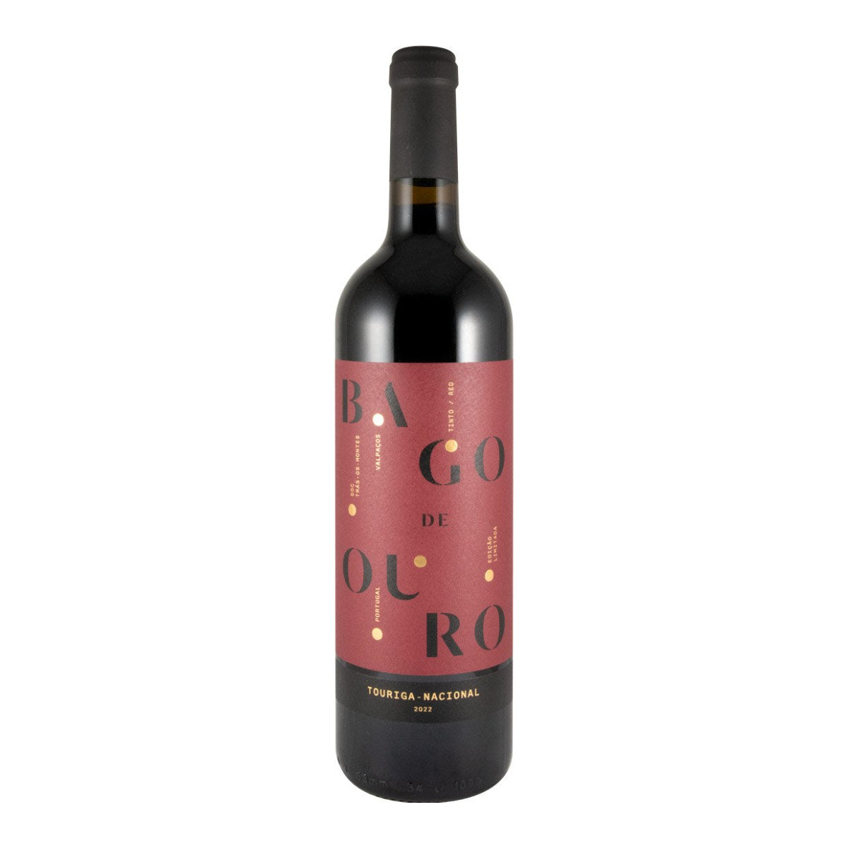 Bago de Ouro Touriga Nacional Red Wine Trás-os-Montes 2022 750ml 15.5% ABV