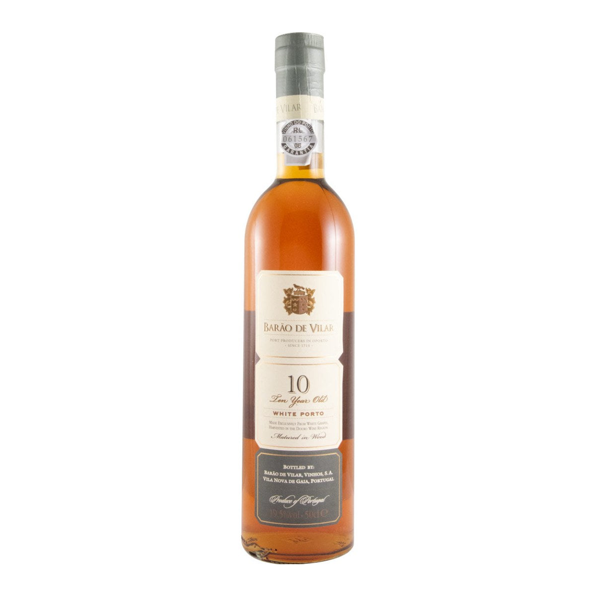 Barão de Vilar 10 Year Old White Porto Wine 500ml 19.5% ABV