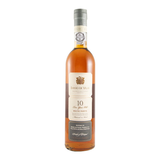 Barão de Vilar 10 Year Old White Porto Wine 500ml 19.5% ABV