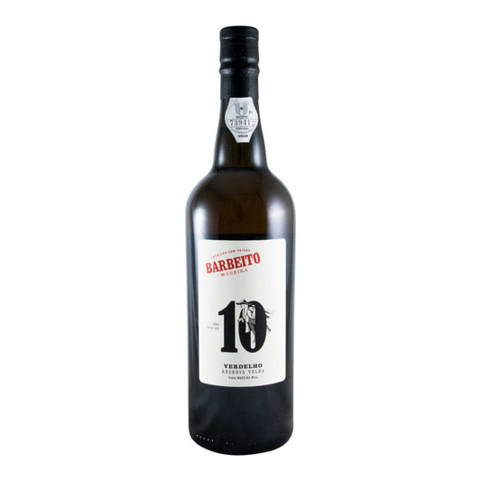 Barbeito 10 Year Old Verdelho Madeira Wine 750ml 19% ABV