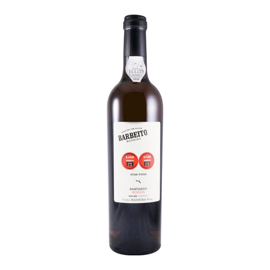 Barbeito Duas Pipas Bastardo Reserva Madeira Wine 500ml 19% ABV