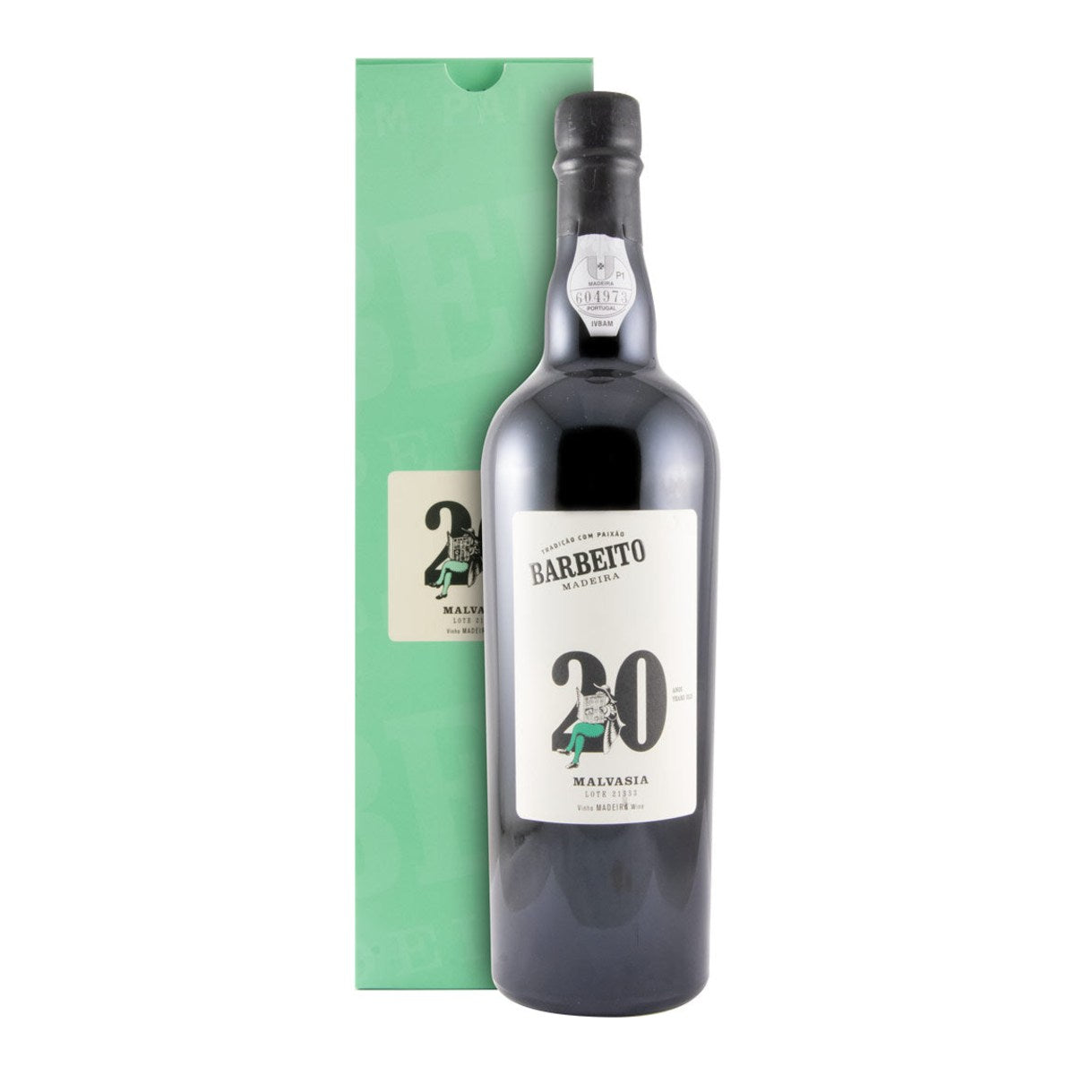 Barbeito Lot 21333 20 Year Old Malvasia Madeira Wine 750ml 19.5% ABV