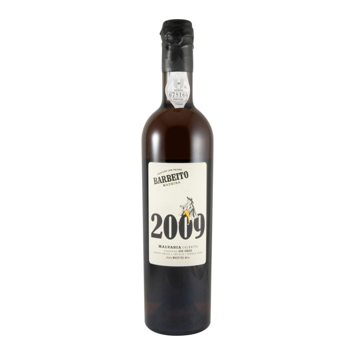 Barbeito Vinhas de São Jorge Colheita Malvasia Single Cask 192 D+E Madeira Wine 2009 500ml 19% ABV