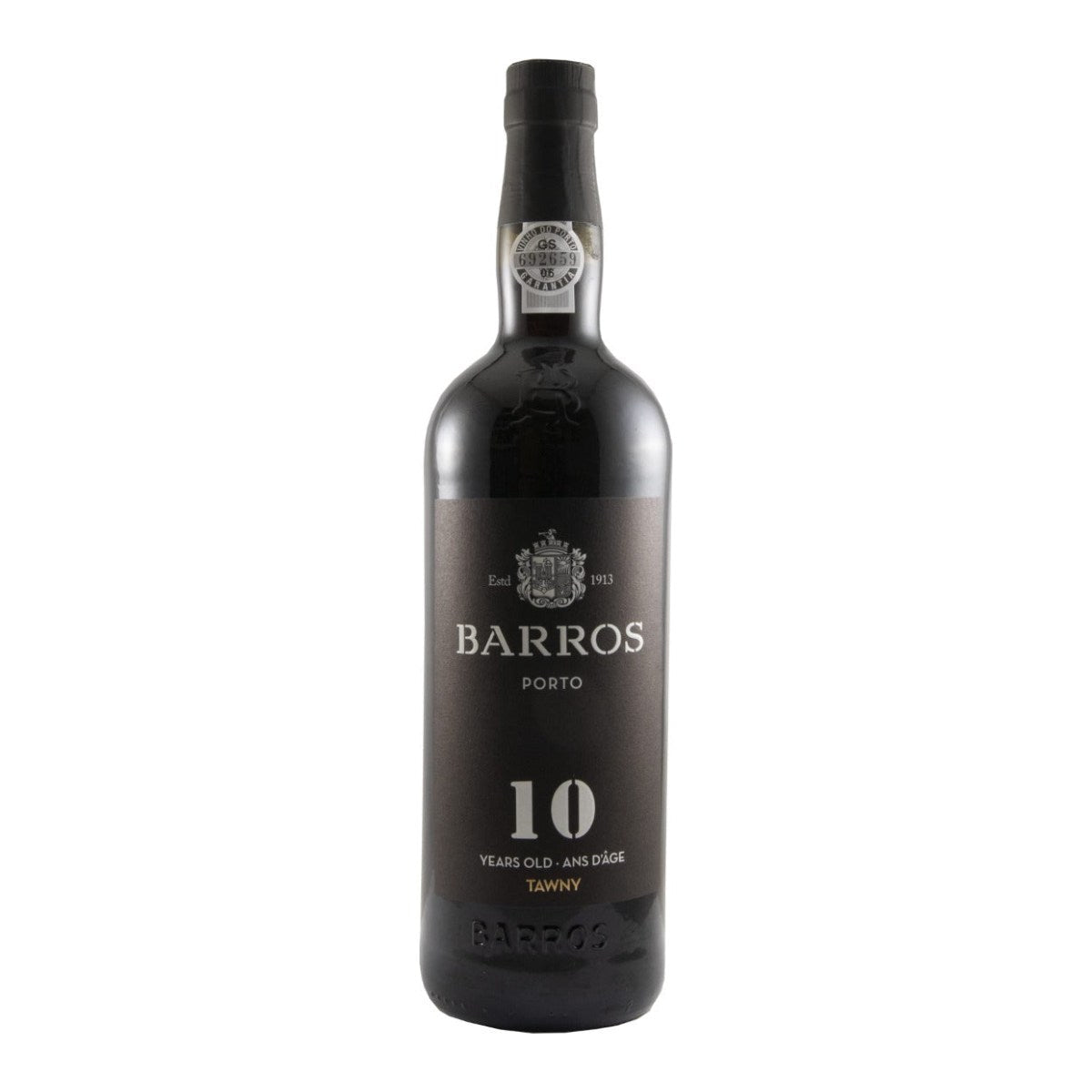 Barros 10 Year Old Tawny Porto Wine 750ml 20% ABV