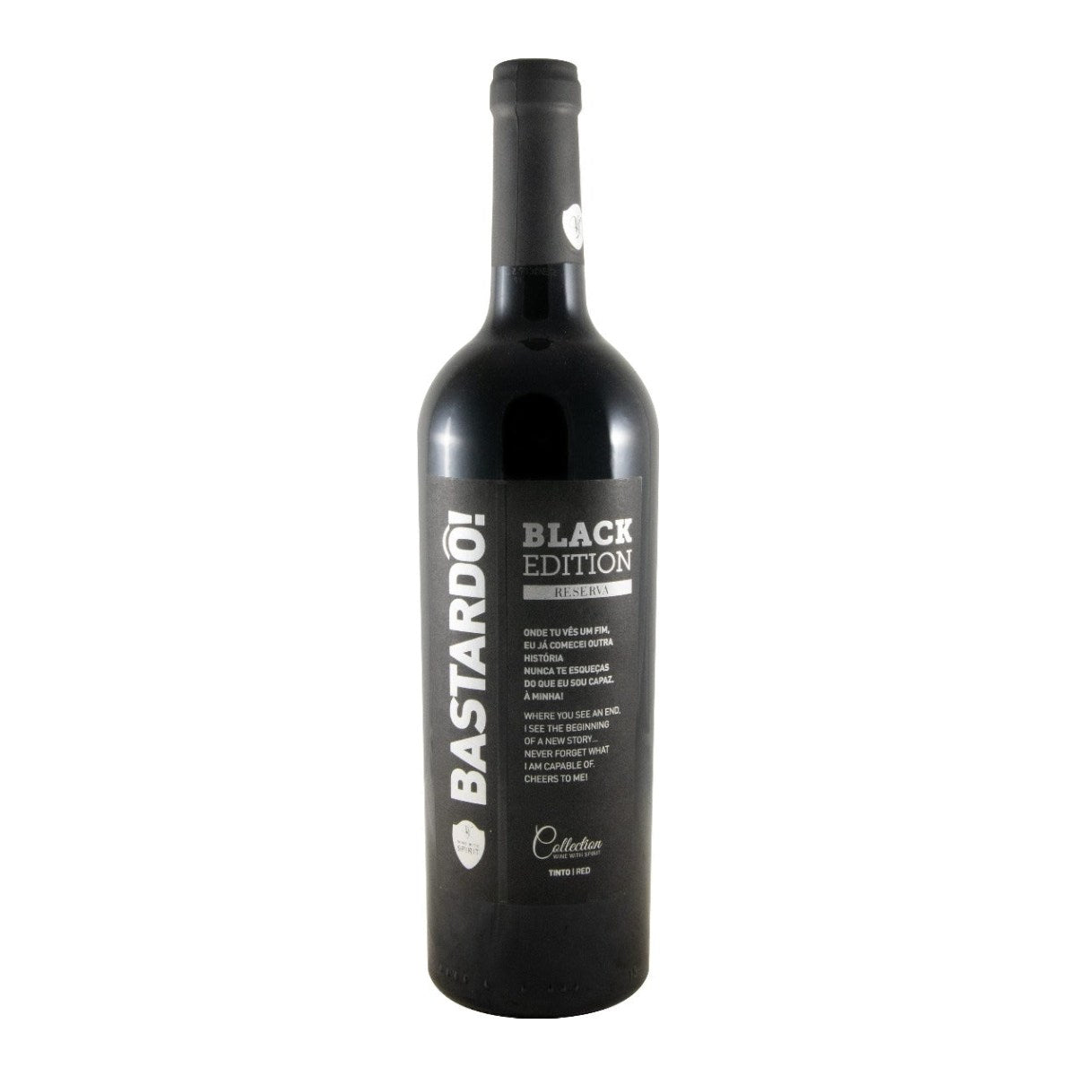 Bastardô! Black Edition Reserva Red Wine Tejo 2021 750ml 14% ABV