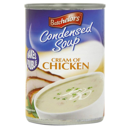 batchelors condensed cream of chicken soup 295g creamy chicken soup condensed soup cooking ingredient pantry meal helper