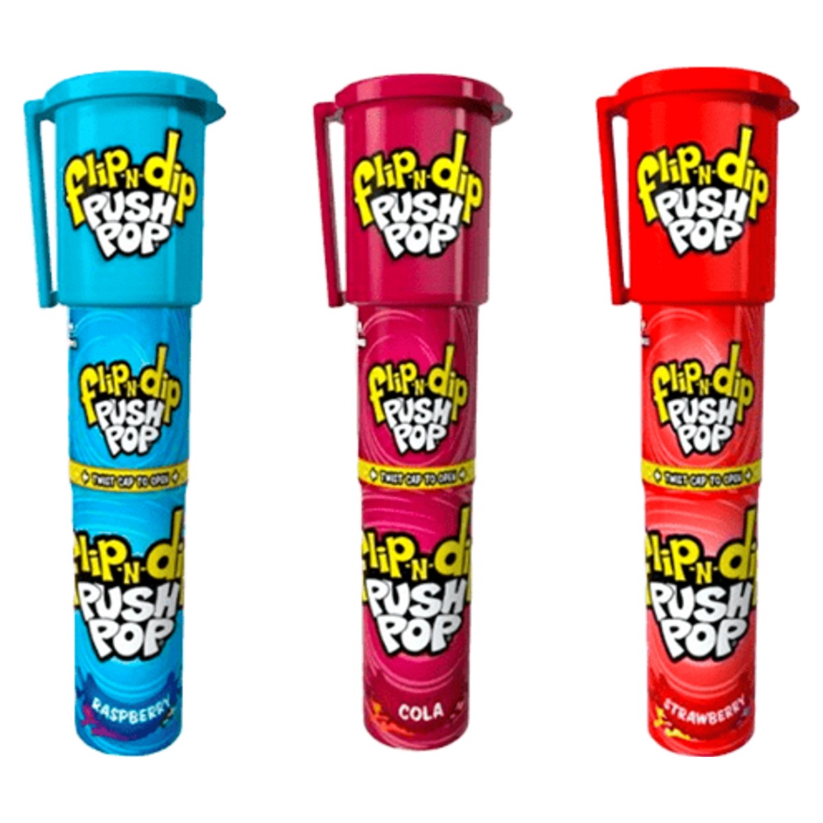Bazooka Push Pop Flip N Dip