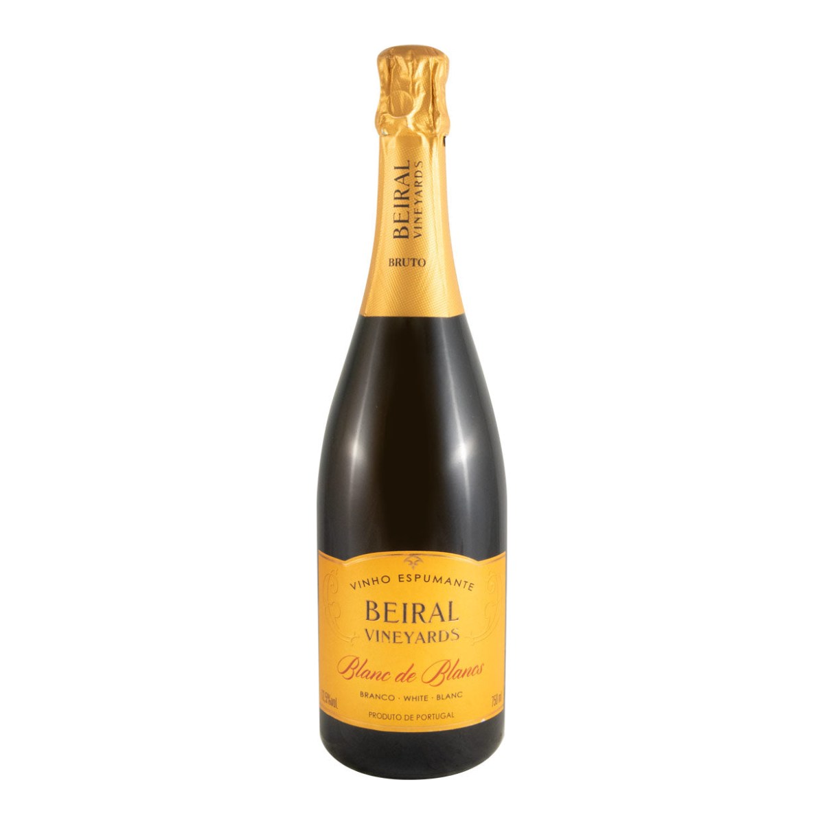 Beiral Vineyards Blanc de Blancs Brut Sparkling White Wine Bairrada 750ml 12.5% ABV