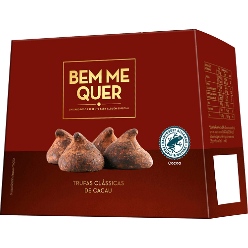 bem me quer classic cocoa truffles 250 g portuguese chocolate gift box festive chocolate and candy boxes south african products