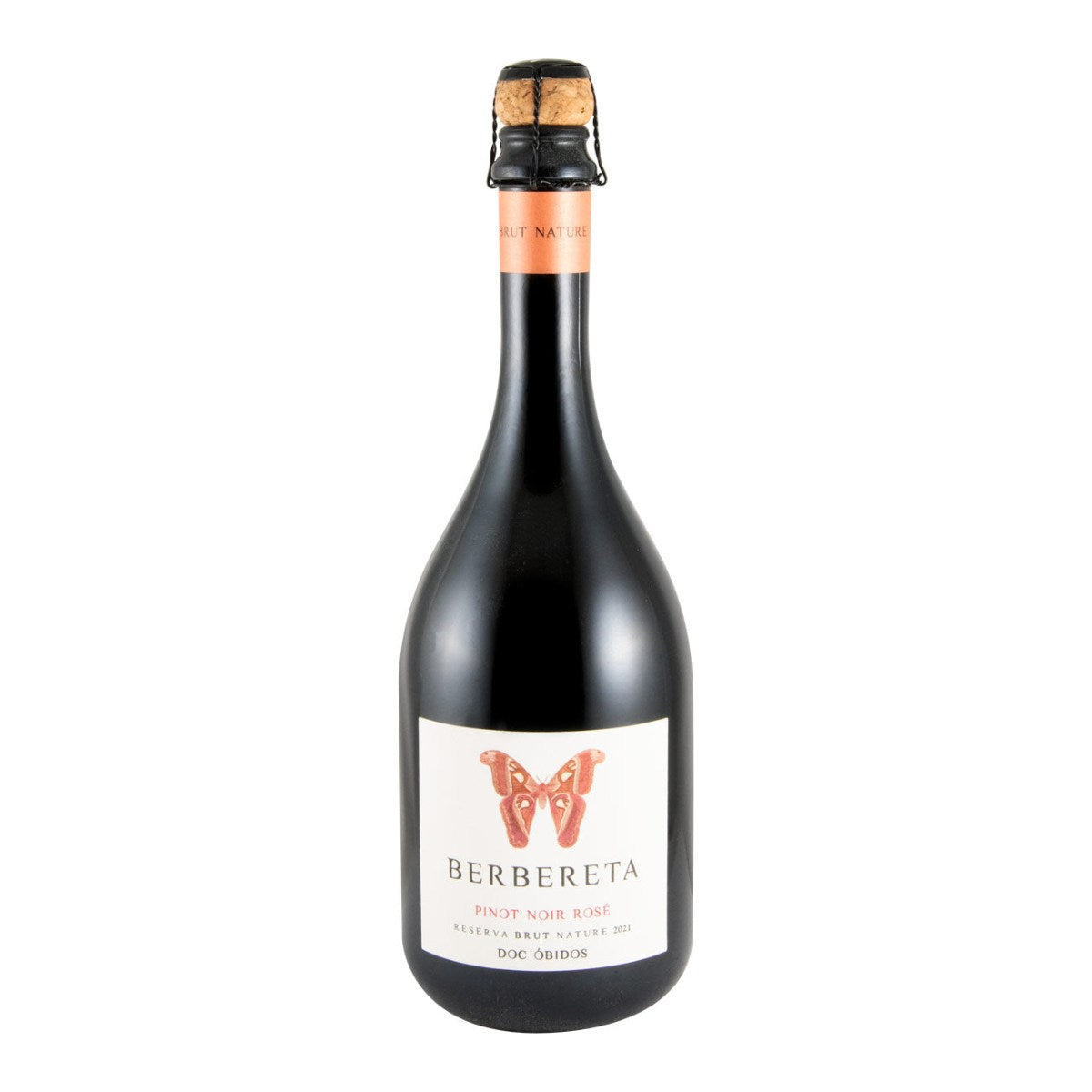 Berbereta Brut Nature Sparkling Rosé Wine Lisbon 2021 750ml 12.5% ABV