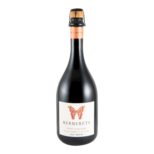 Berbereta Brut Nature Sparkling Rosé Wine Lisbon 2021 750ml 12.5% ABV